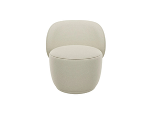 KUON - Swivel upholstered fabric easy chair - Armchair by Blomus