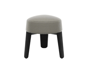 KUON - Upholstered fabric stool - Stool by Blomus