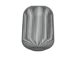 LITO L - Powder coated steel lantern - Outdoor lighting by Blomus