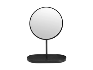 MODO - Countertop round steel shaving mirror - Accessories by Blomus