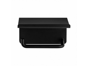 MODO - Steel toilet roll holder with cover - Toilet seat by Blomus