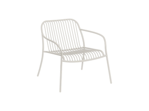 YUA WIRE - Garden steel easy chair with armrests - Armchair by Blomus