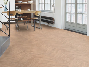 PRESTIGE OAK NATURE WHITE - 2 layers oak parquet - Wood flooring by BOEN