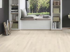 TOLDA DI NAVE ANDATE ASH WHITE - 3 layers ash parquet - Wood flooring by BOEN