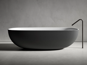FAROE - Cristalplant® bathtub - Bathtub by Boffi