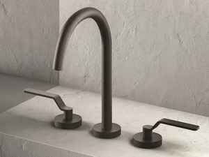 GARDEN - 3 hole countertop bridge mixer - Tap by Boffi