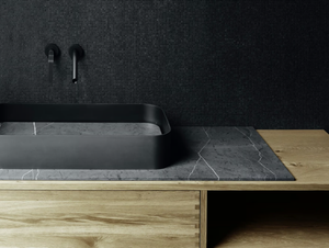 GARDEN - Countertop rectangular plate washbasin - Washbasin by Boffi