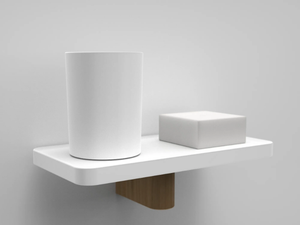 TWIG - Cristalplant® bathroom wall shelf - Cabinet by Boffi