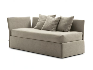 FLY - Single bed with headboard and side panel - Bed frame by Bolzan