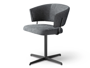 BAHIA OFFICE - Swivel fabric office chair with armrests - Office Chair by Bonaldo