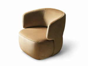 DOGE - Fabric armchair with armrests - Armchair by Bonaldo