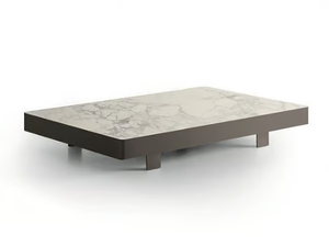 JAZZ - Low rectangular ceramic coffee table - Coffee table by Bonaldo