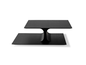 KASUMI - Low rectangular ash coffee table - Coffee table by Bonaldo