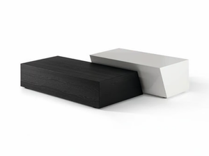 LITOS - Low wooden coffee table - Coffee table by Bonaldo