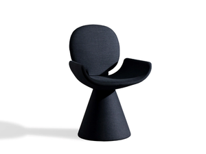 YOUPI - Upholstered fabric chair with armrests - Chair by Bonaldo