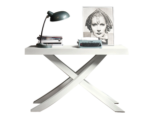 ARTISTICO - Extending steel and wood console table - Console by Bontempi Casa