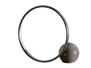 CIRCLE - LED steel table lamp with dimmer - Table lamp by Bontempi Casa