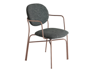 DADA - Fabric chair with armrests - Chair by Bontempi Casa