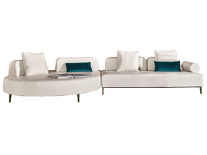 DENVER - Modular leather sofa - Sofa by Bontempi Casa