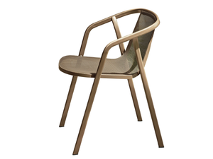 INES - Steel garden chair with armrests - Chair by Bontempi Casa