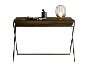 MATISSE - Steel and wood secretary desk with drawer - Desk by Bontempi Casa