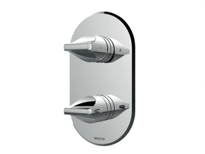 APICE - Thermostatic shower mixer with plate - Shower by Bossini