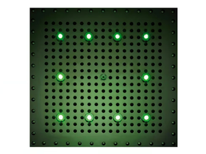 DREAM CUBE LIGHT RGB CROMOTHERAPY - LED built-in overhead shower with chromotherapy - Shower by Bossini