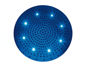 DREAM OKI LIGHT RGB CROMOTHERAPHY - LED built-in overhead shower with chromotherapy - Shower by Bossini