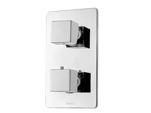 GILLO - Thermostatic chromed brass shower mixer - Shower by Bossini
