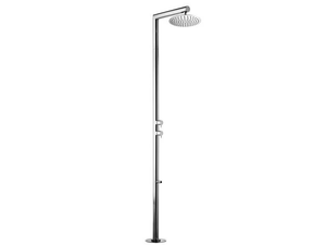 Nek Floor Ø 250 - Floor standing stainless steel shower panel - Shower panel by Bossini