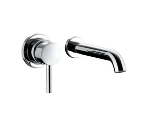 OKI - Design wall-mounted brass washbasin mixer - Tap by Bossini