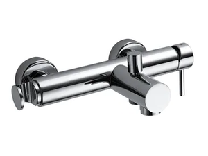 OKI - Design wall-mounted single handle brass bathtub mixer with diverter - Tap by Bossini