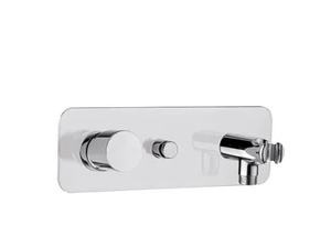 TEO - Chromed brass bathtub mixer - Tap by Bossini