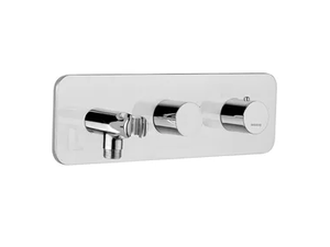 TEO - Thermostatic chromed brass bathtub mixer - Tap by Bossini