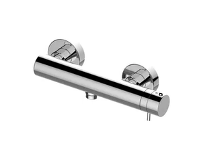 TEO - Thermostatic chromed brass shower mixer - Shower by Bossini