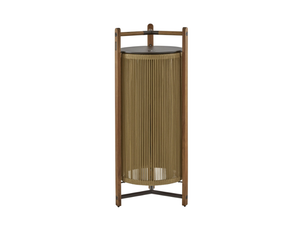 KANDO P/111/R Outdoor - Teak floor lamp - Floor lamp by BOVER