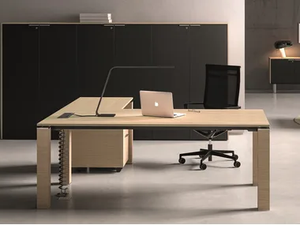 JET - L-shaped executive desk - Desk by Bralco