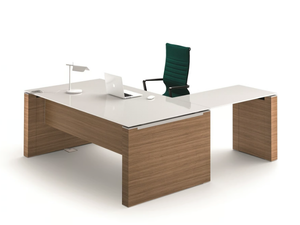 JET - Sectional executive desk with cable management - Desk by Bralco