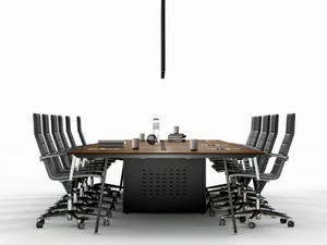 TAKE OFF - Modular oak meeting table - Table by Bralco