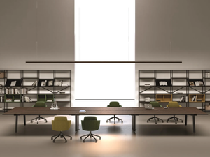 TAKE OFF - Rectangular meeting table - Table by Bralco