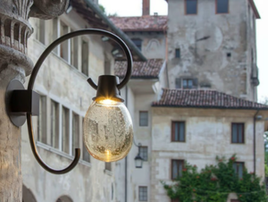 GINESTRE - LED blown glass Outdoor wall Lamp - Wall lamp by Brillamenti