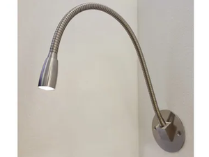TULIP - LED stainless steel reading lamp - Floor lamp by Brillamenti