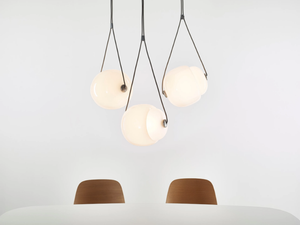 CAPSULA - LED blown glass pendant lamp - Ceiling lamp by BROKIS