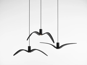 NIGHT BIRDS EXTERIOR - LED glass outdoor pendant lamp - Ceiling lamp by BROKIS