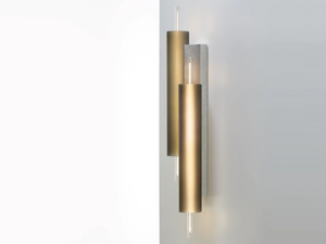 OVERLAY - LED blown glass wall lamp - Wall lamp by BROKIS