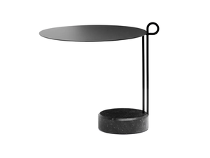LOOP COFFEE - Round metal side table - Coffee table by Bross