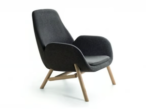 MYSA - Fabric armchair with armrests - Armchair by Bross