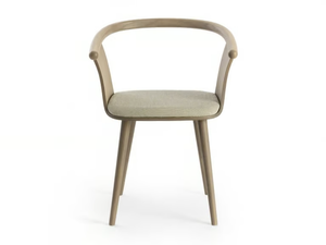 YUUMI - Fabric chair with integrated cushion - Chair by Bross