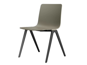 A-CHAIR - Stackable plastic chair - Chair by Brunner