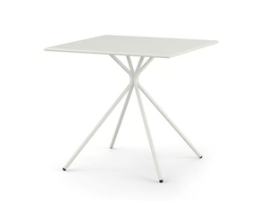 CRONA STEEL - Square steel garden table - Table by Brunner